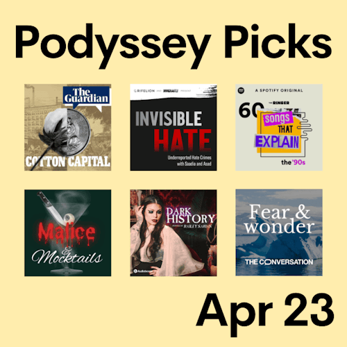 Podyssey Picks (Apr 23) cover artwork