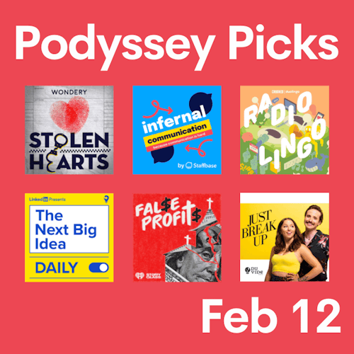 Podyssey Picks (Feb 12) cover artwork