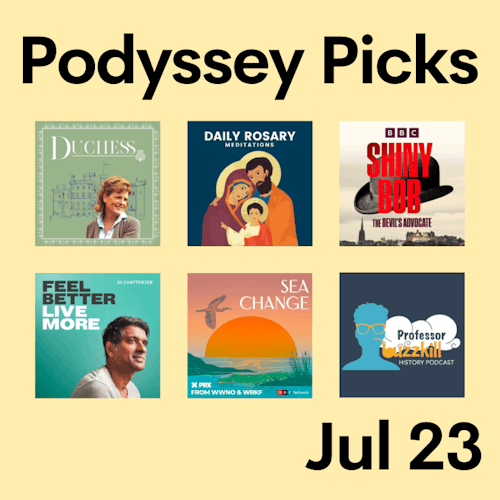 Podyssey Picks (Jul 23) cover artwork