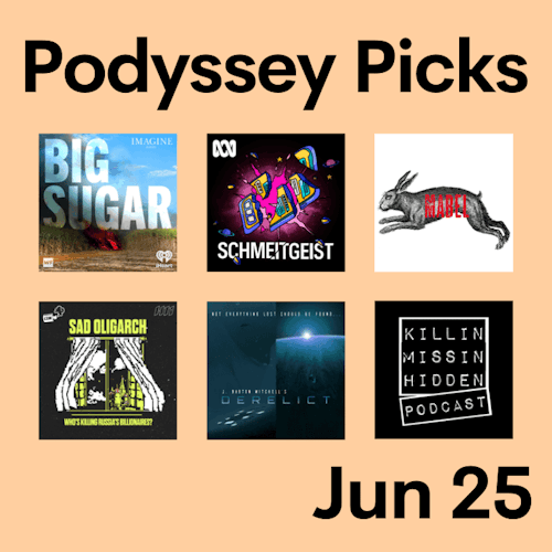 Podyssey Picks (Jun 25) cover artwork