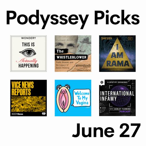 Podyssey Picks (June 27th) cover artwork