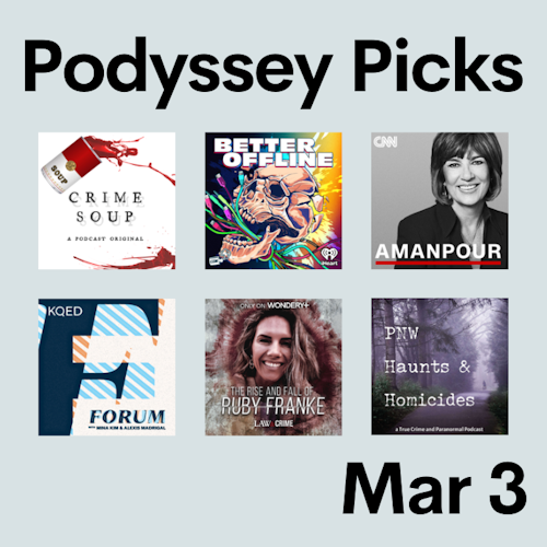 Podyssey Picks (Mar 3) cover artwork