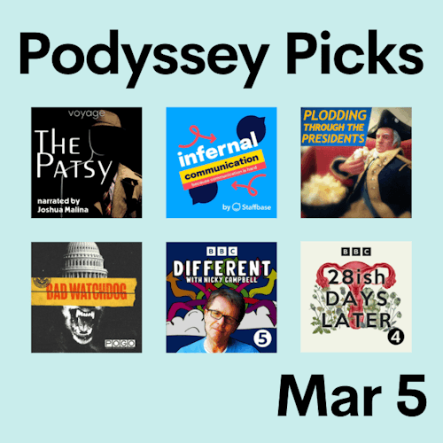 Podyssey Picks (Mar 5) cover artwork