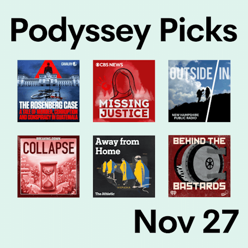 Podyssey Picks (Nov 27) cover artwork