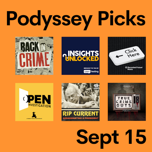 Podyssey Picks (Sept 15) cover artwork
